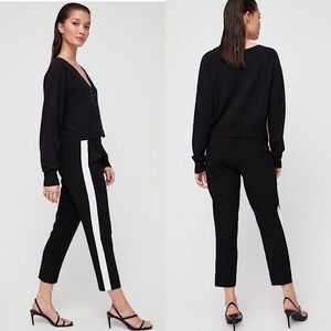 ARITZIA-BABATON Conan Pant Terado Black/Espace (Size:8)